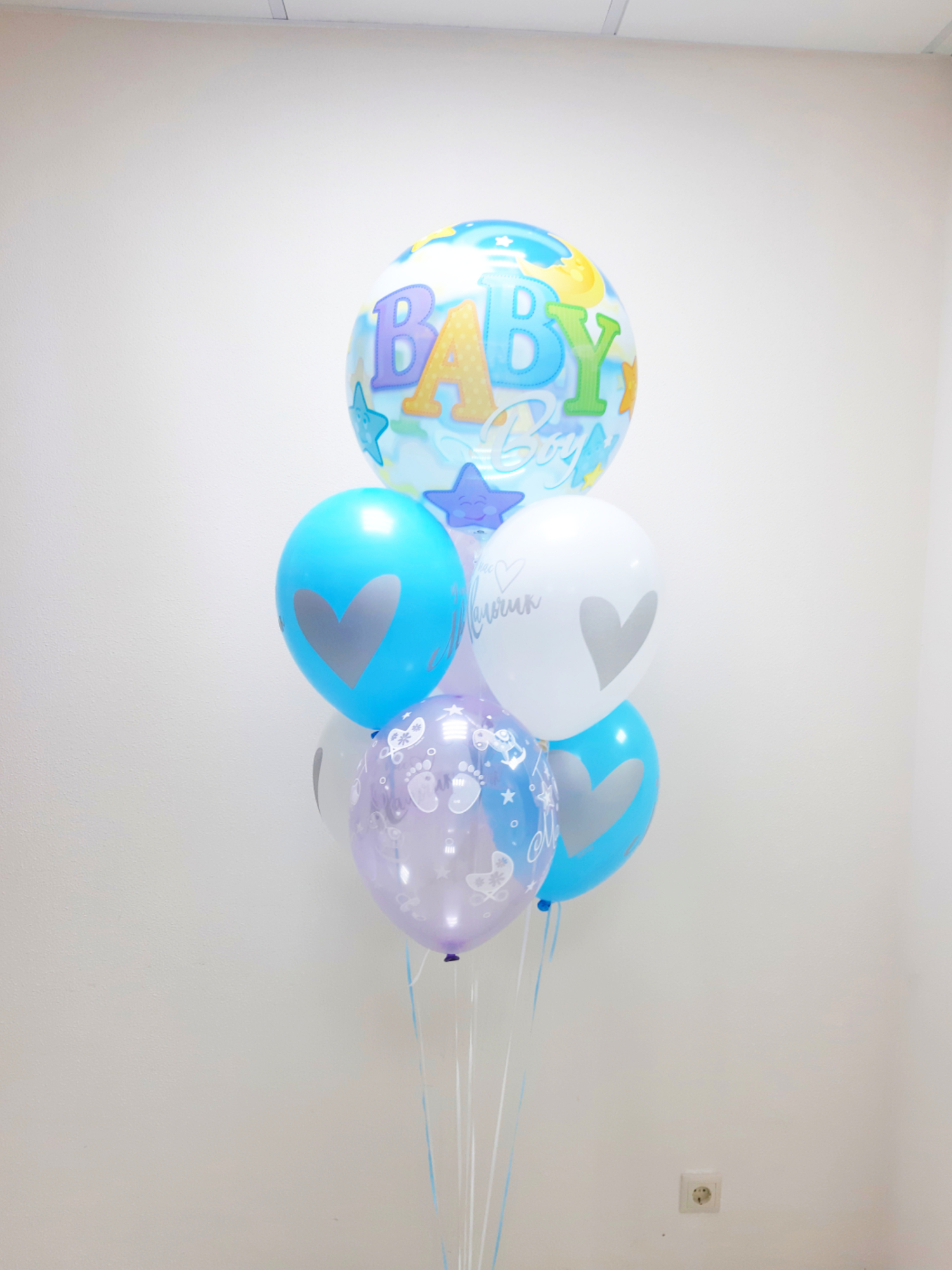 Букет на выписку мальчик Baby