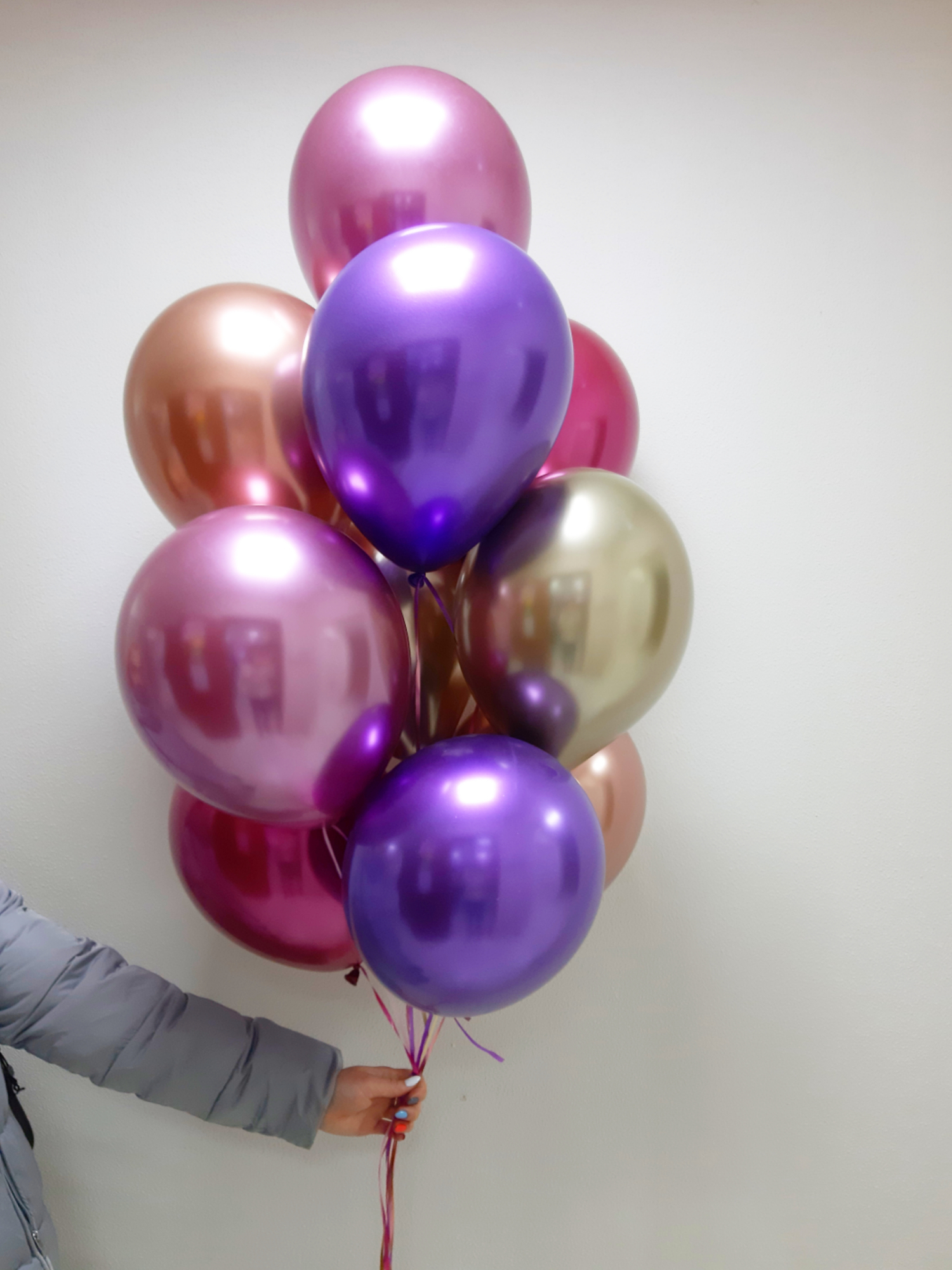 Связка хром шаров 10 шт