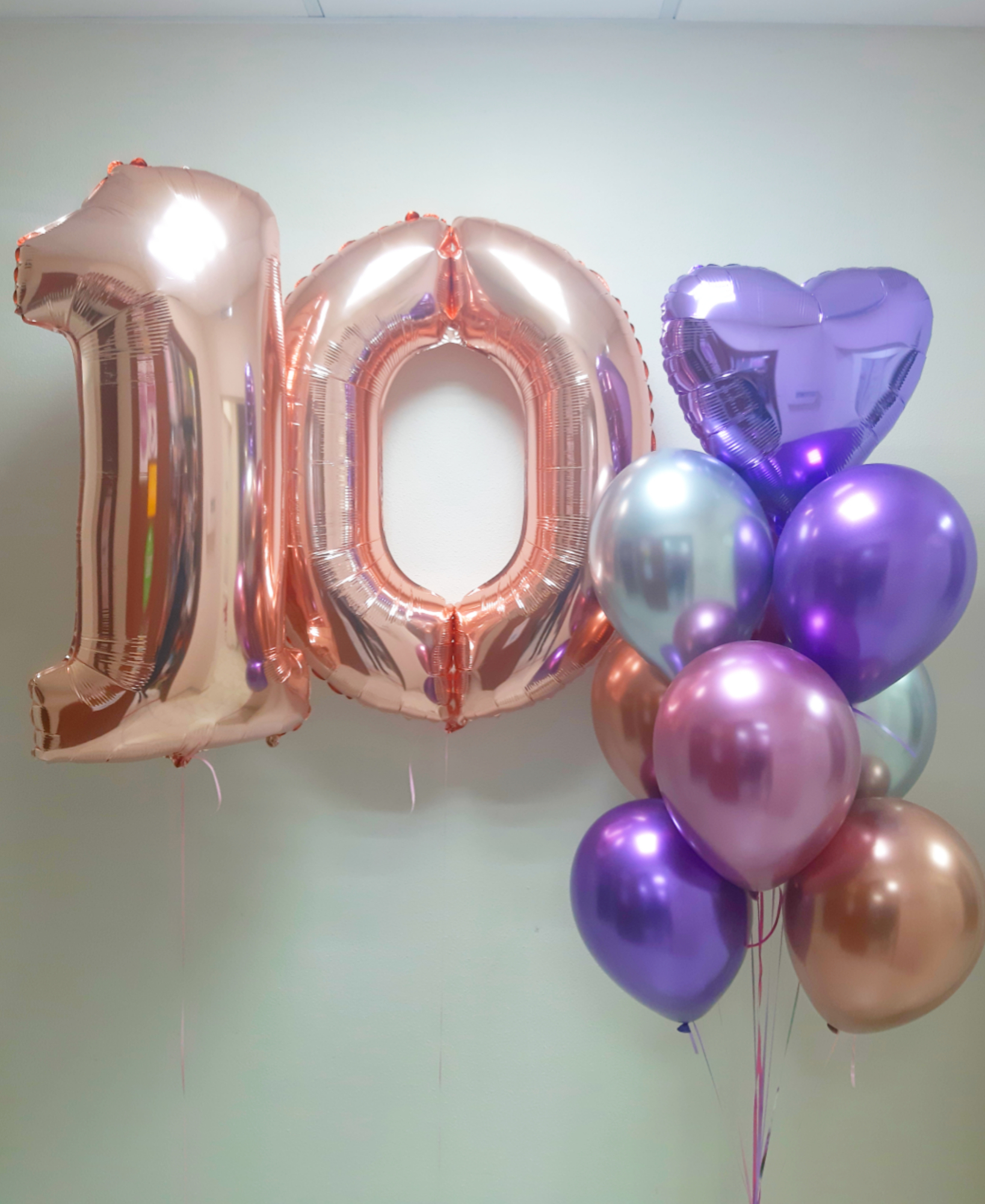 10 лет и букет