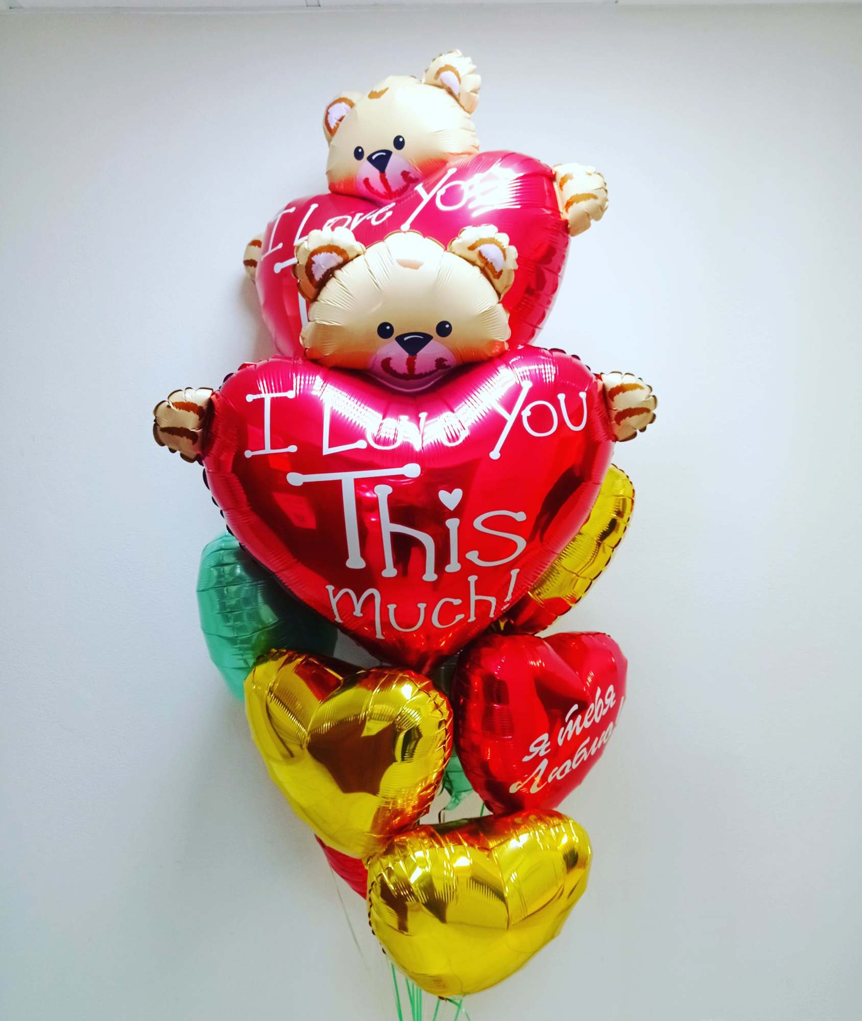 Мишки и сердца