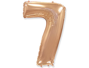 Ф ЦИФРА 7 40" Rose Gold