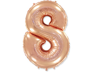 Ф ЦИФРА 8 40" Rose Gold