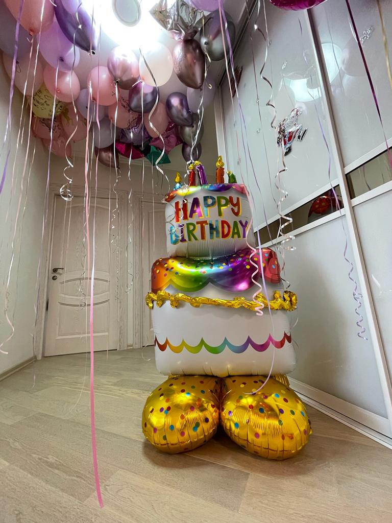 100 шаров и Торт