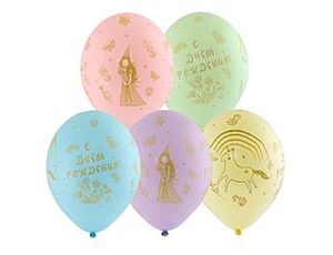 Шелкография паст 14" ДР Принцес Единорог