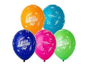 Шелкография пастель 14" С ДР Космический