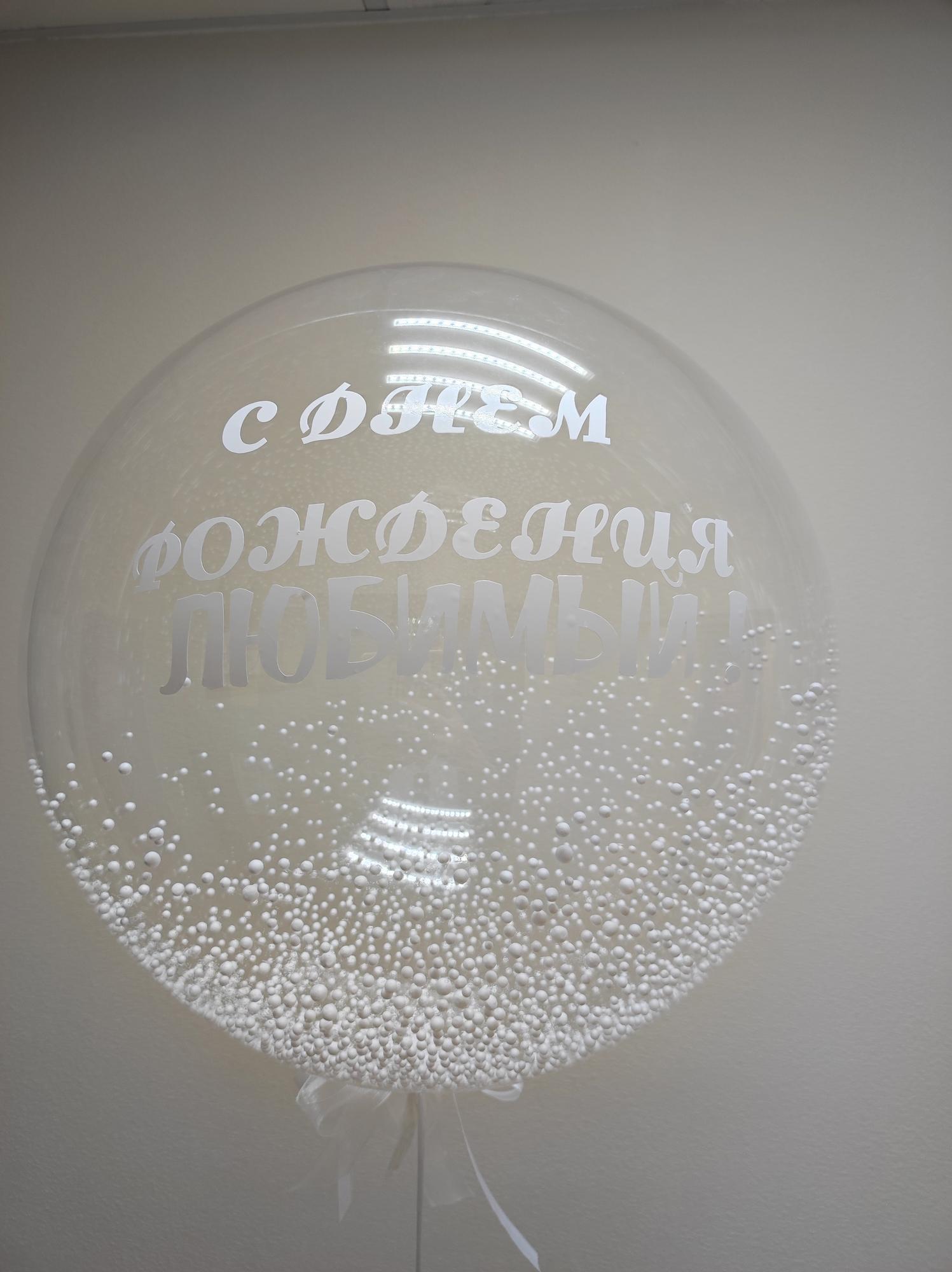 Шары с пенопластом 60 см