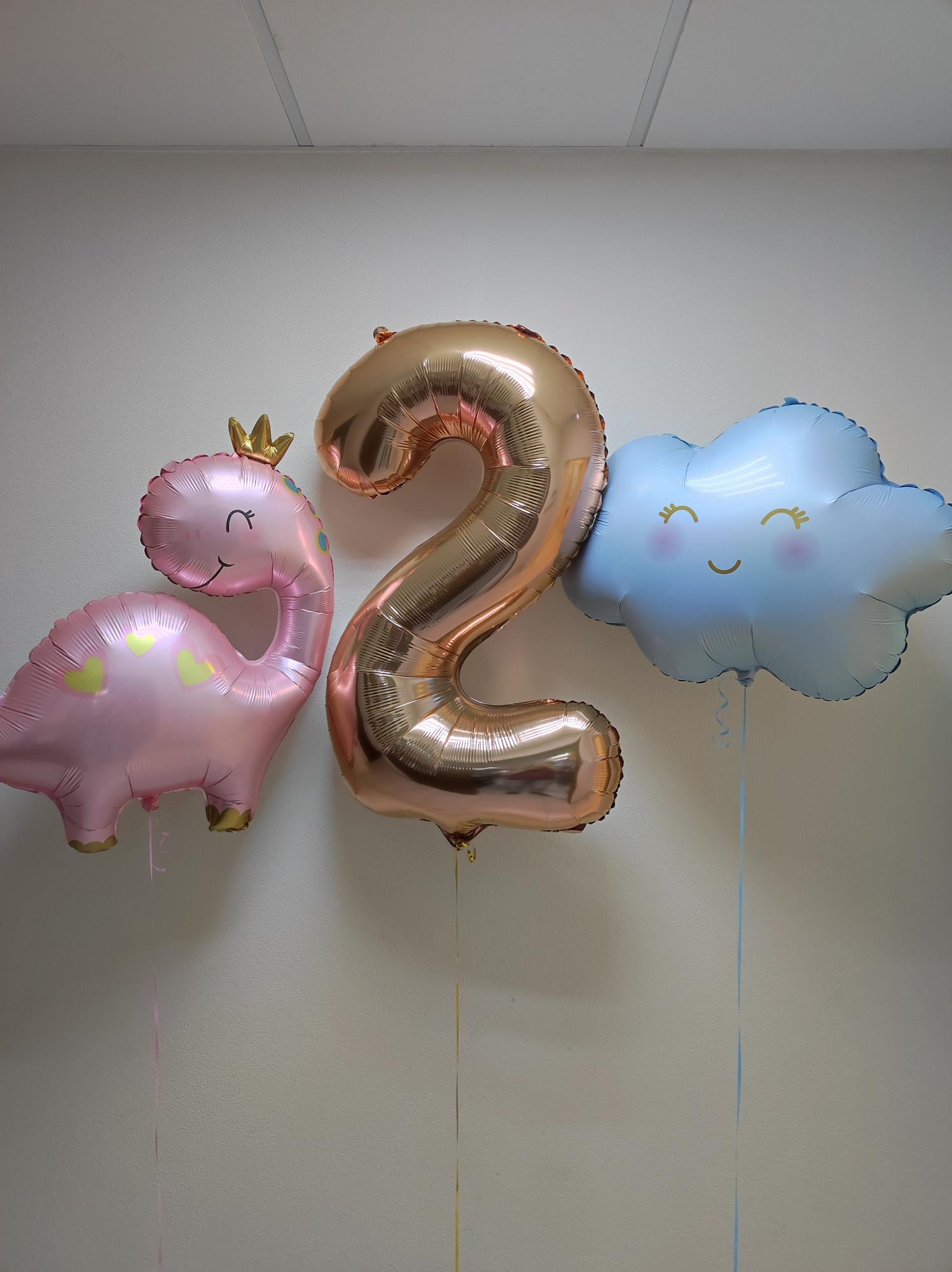 Набор из шаров гелиевых ,фигуры и цифра