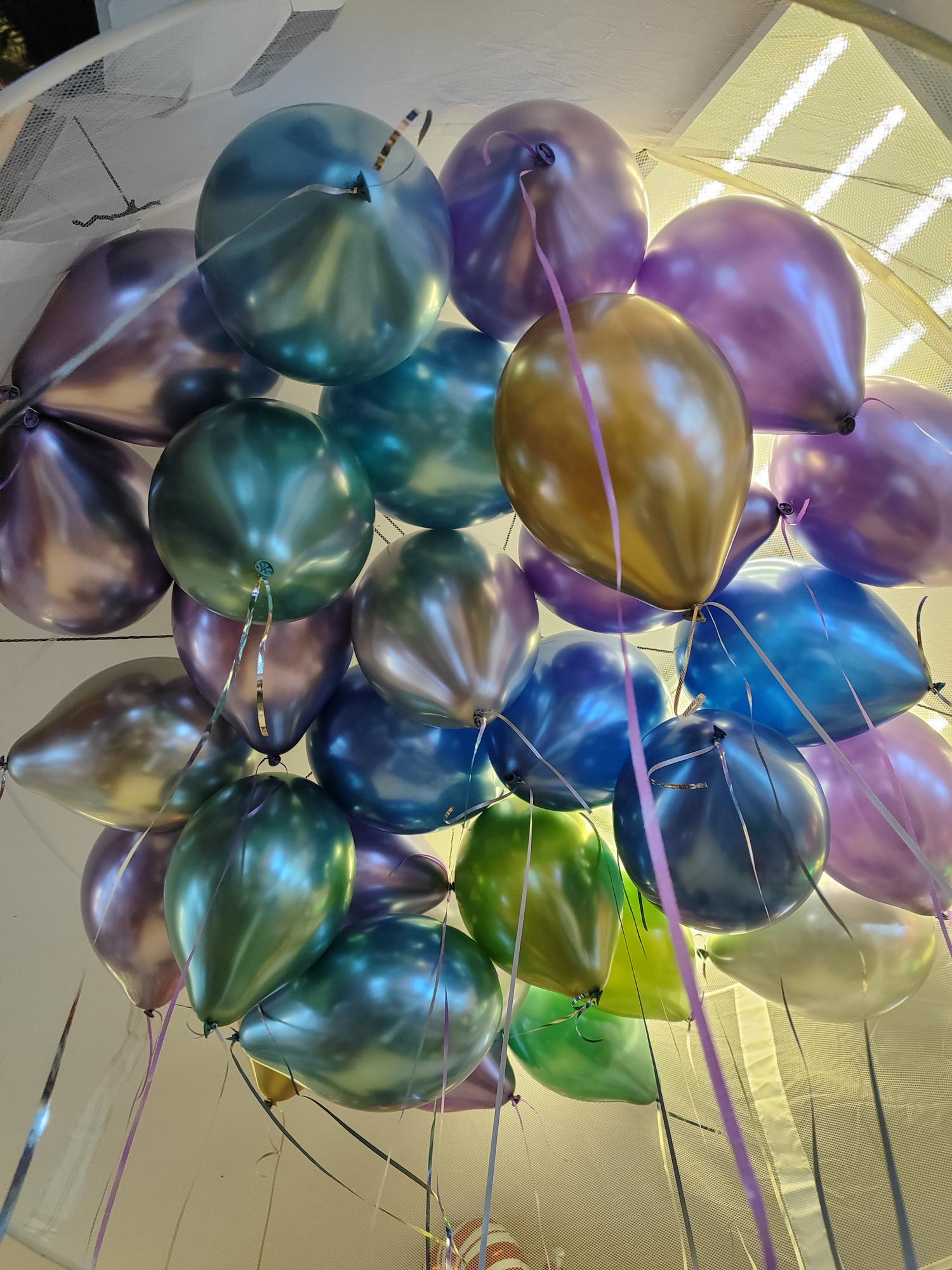 Шарики хром 30 шт ассорти