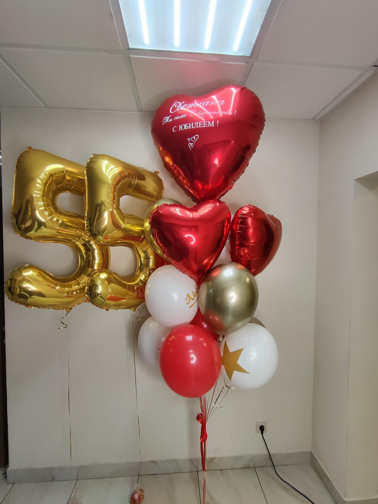 Шары на Юбилей