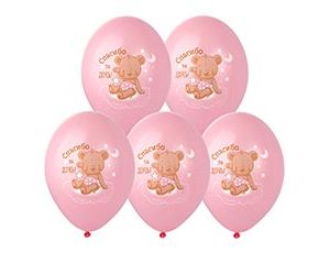 Шар с рисунком 14" Спасибо за Дочь! 2цв