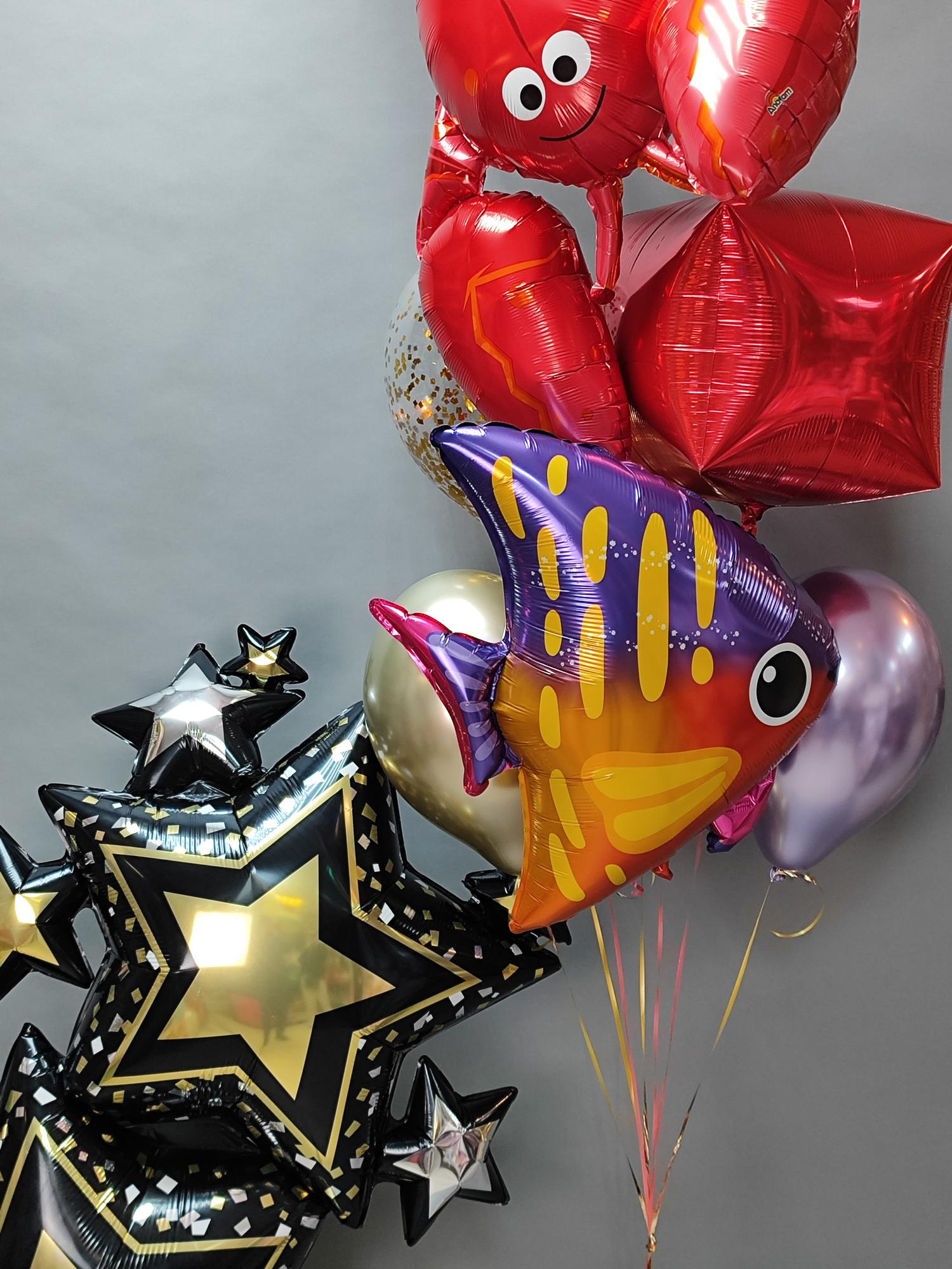 Рыба,лобстер сэт из шаррв