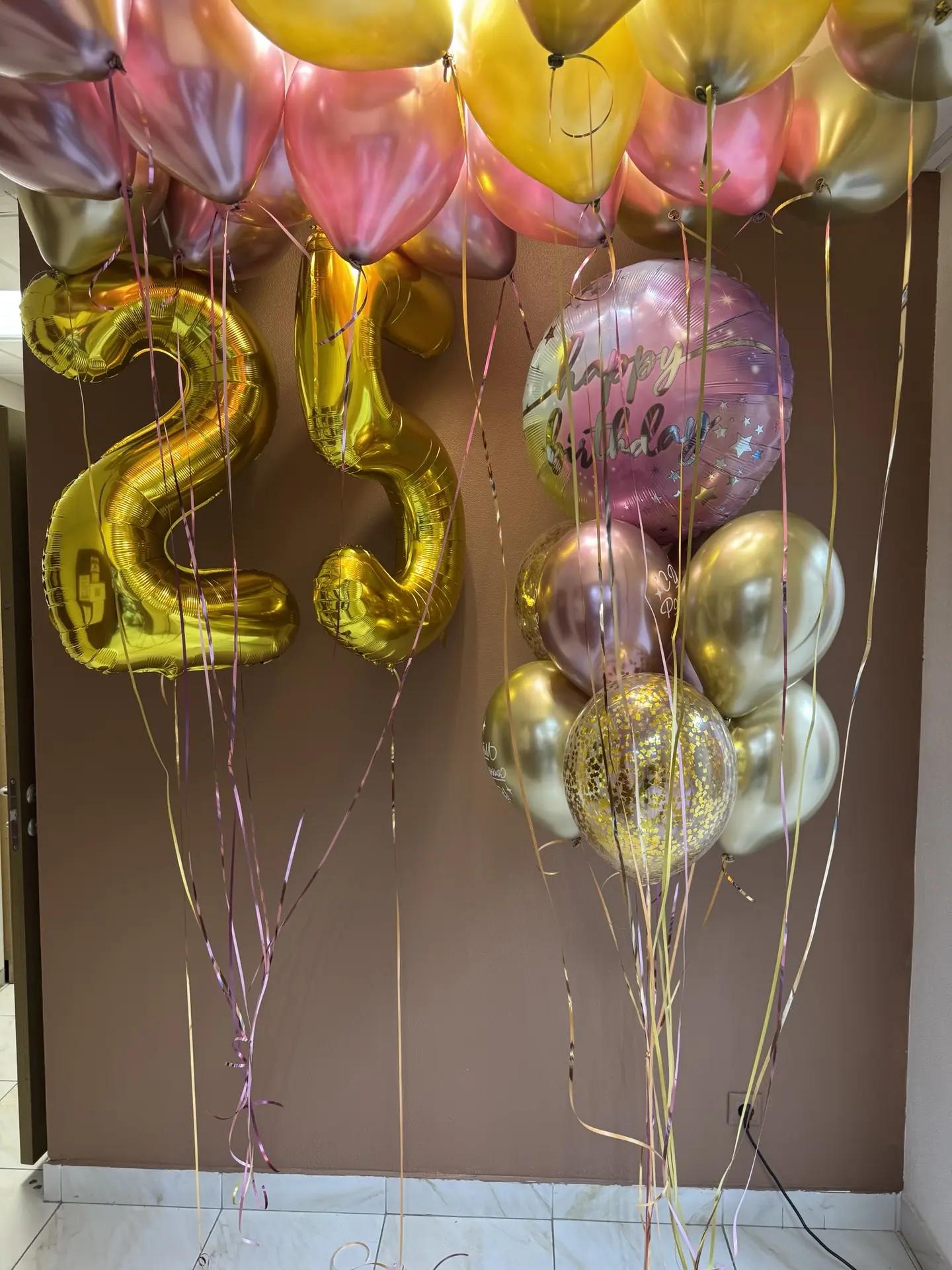 Девушке на 25 летие шары