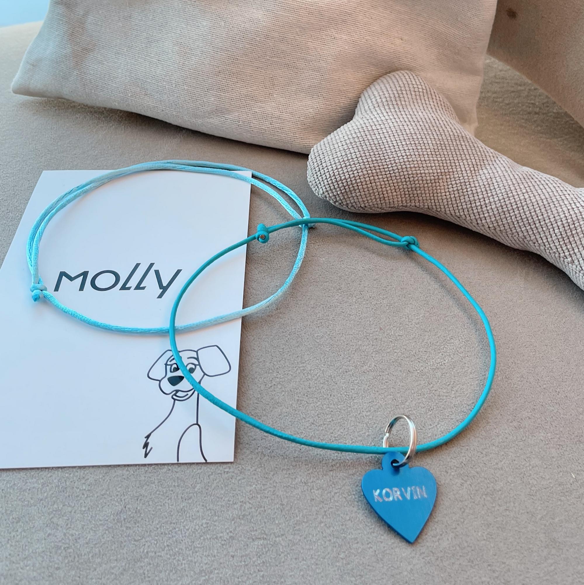 АДРЕСНИК НА ШНУРКЕ