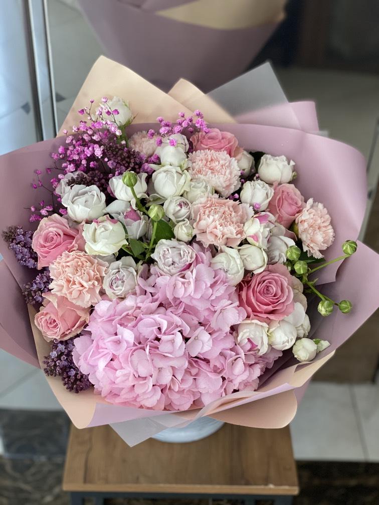 Букет Легкая вуаль №016