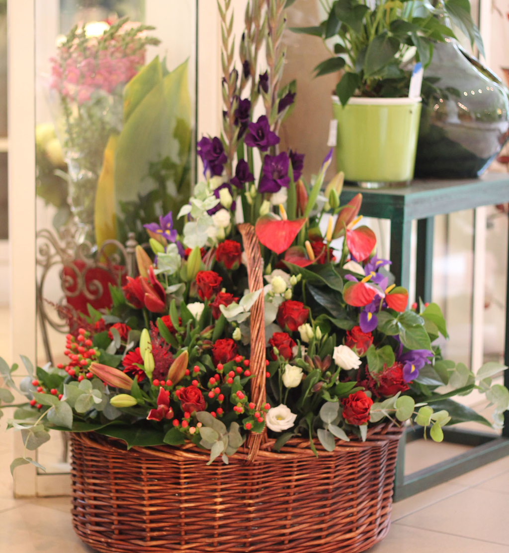 Корзина монументальная