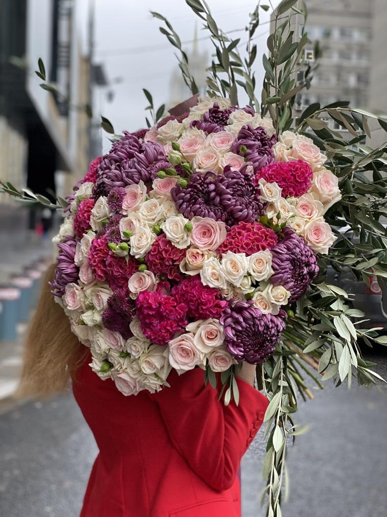 Букет на заказ Роскошь №144