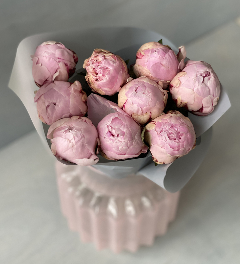 Розовые пионы №146