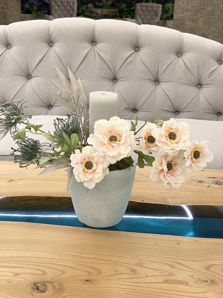 Искусственные цветы Маки №321