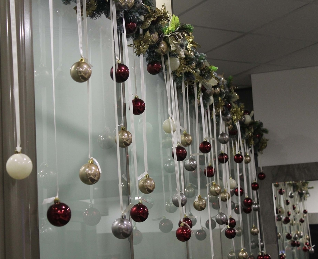 НГ гирлянда бежевая 230 см №348