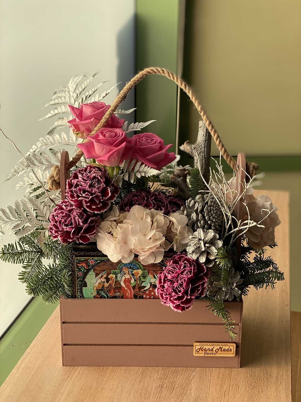 Праздничный набор со шкатулкой №498