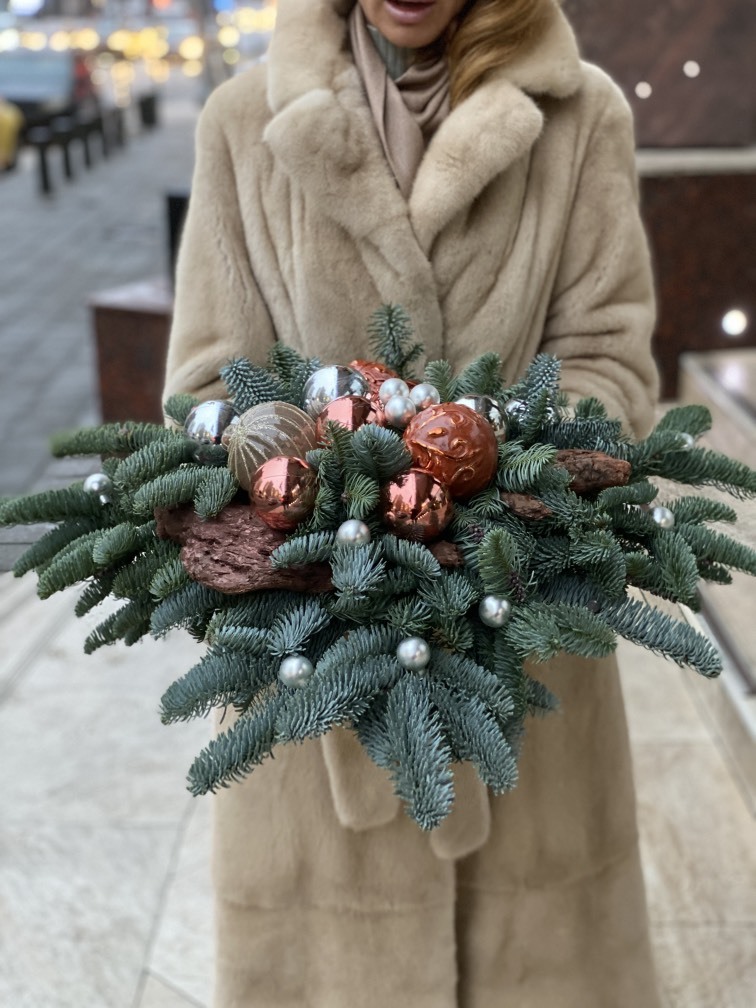 Оранжево серебряные оттенки №706