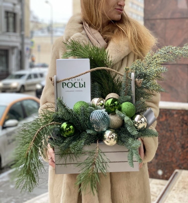 Оформление Вашей Водки в ящике №728