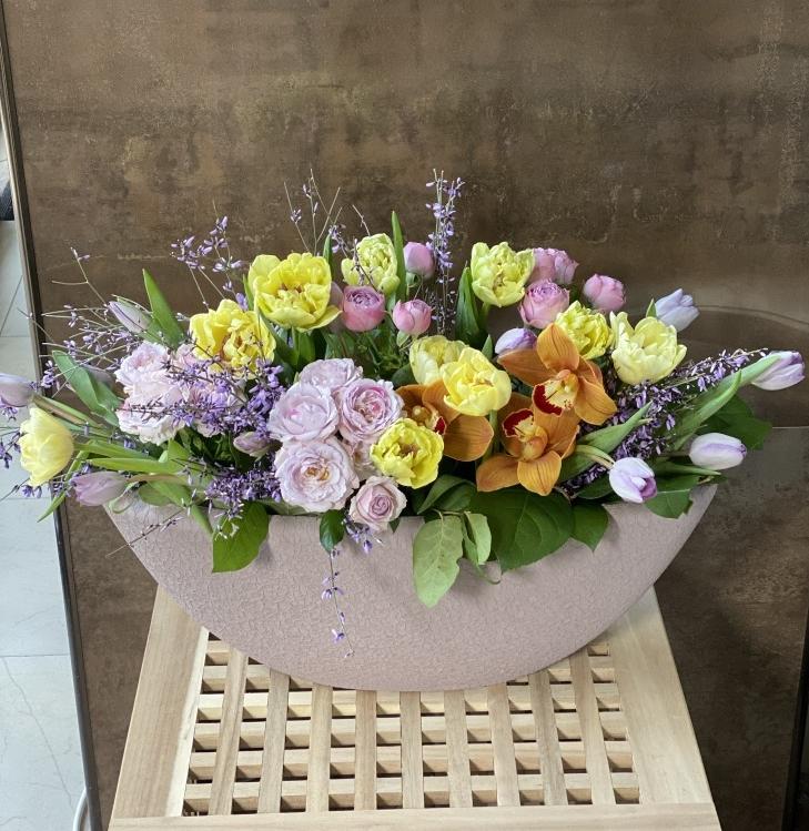 Стильная композиция в керамике №833