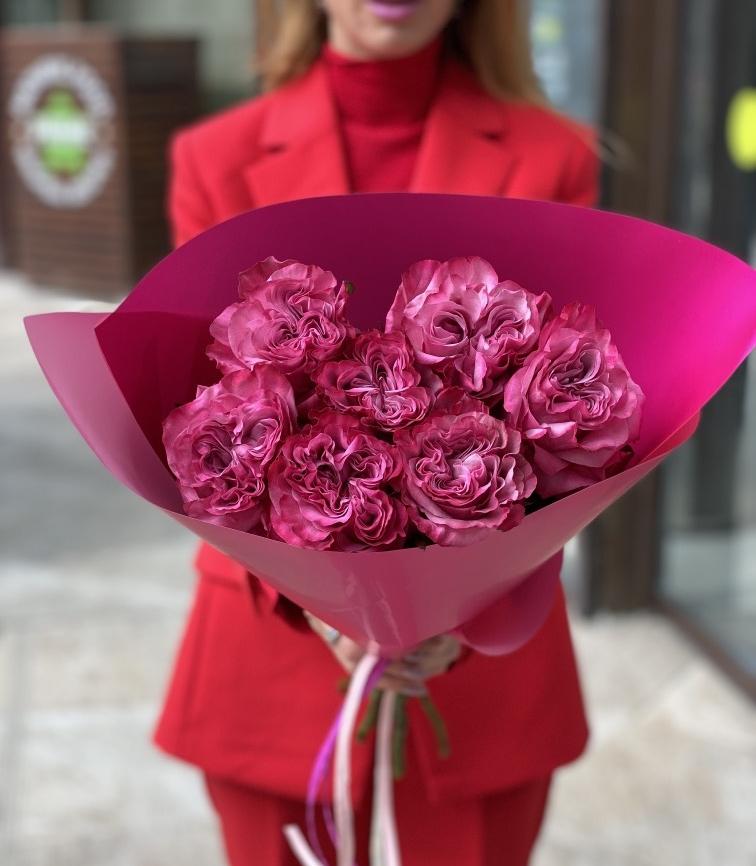 Розы Кантри Блюз 7 шт №847