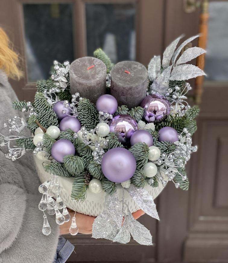 В керамике свечи для интерьера №969