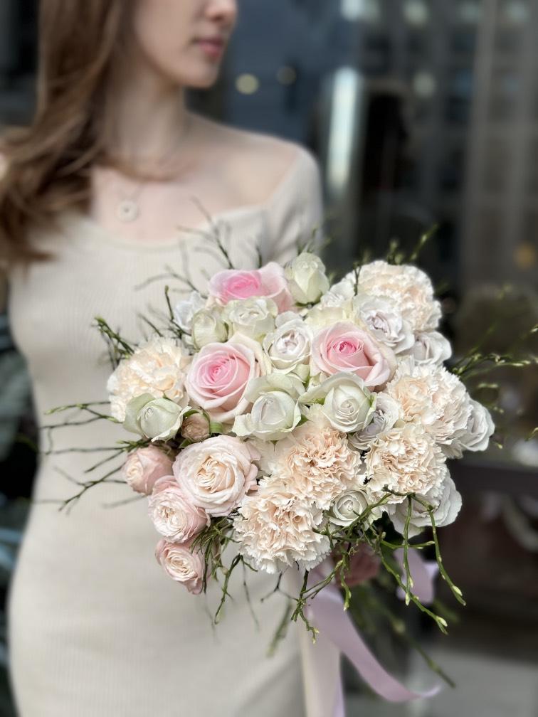 Свадебный букет Серебро №2022