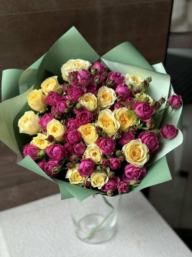 Роза Рич Баблз и Баттеркап №1116