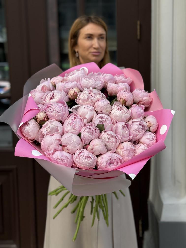 Пионы розовые Сара Бернар №1120