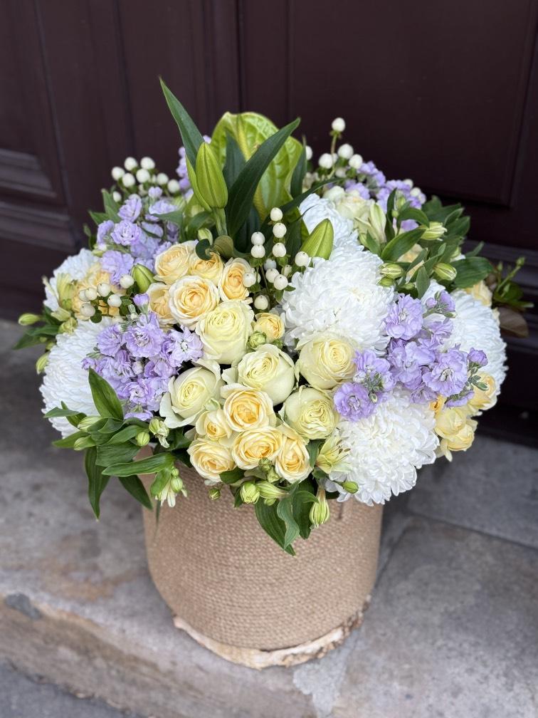 Свежая мята в корзине №1136