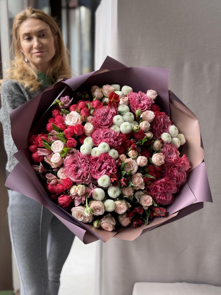 Авторская орхидея в корзине №1137