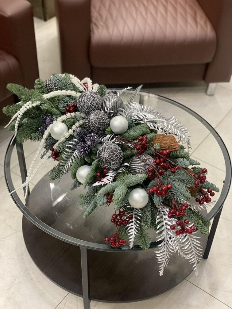 НГ композиция Готическая 80*30 см №1158