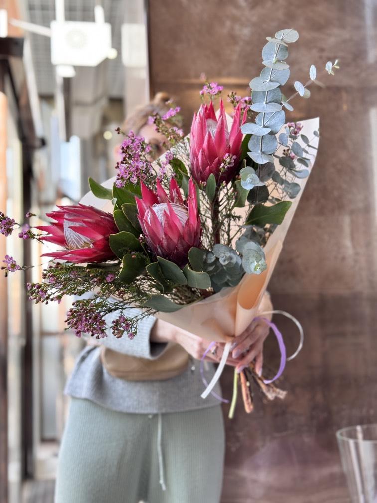 Протея с ваксфлауэром №1201