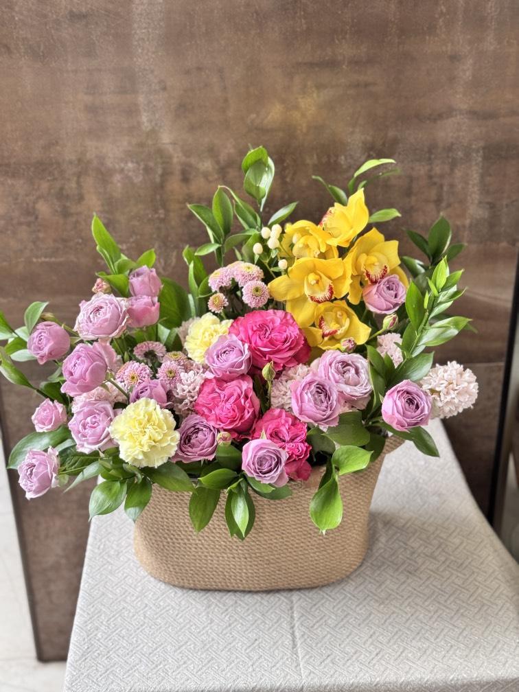 Корзина Золотая роса №1213