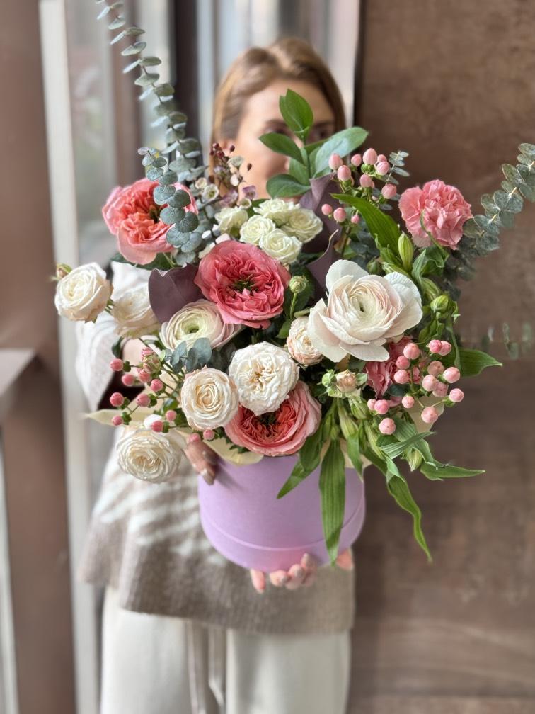 Розовый брильянт в коробке №1243