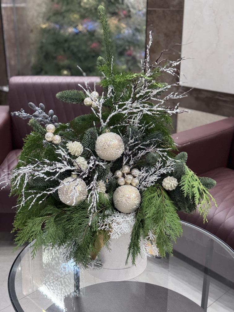 НГ композиция Кристальные сосульки №1267