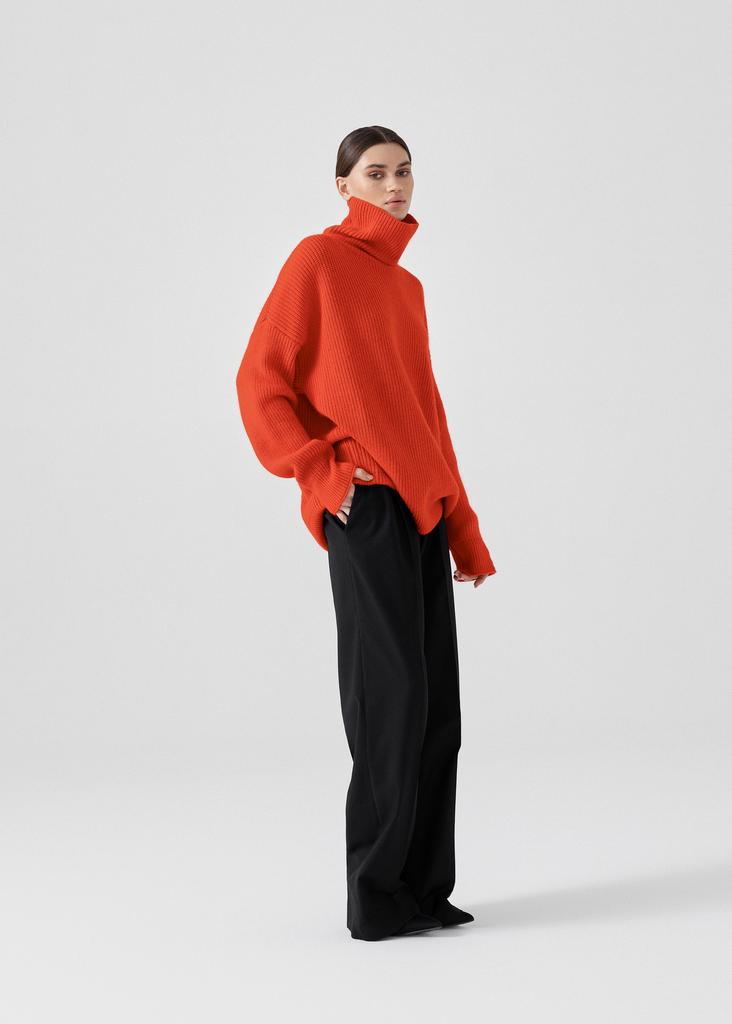 Oversized extremely soft 100% cashmere sweater