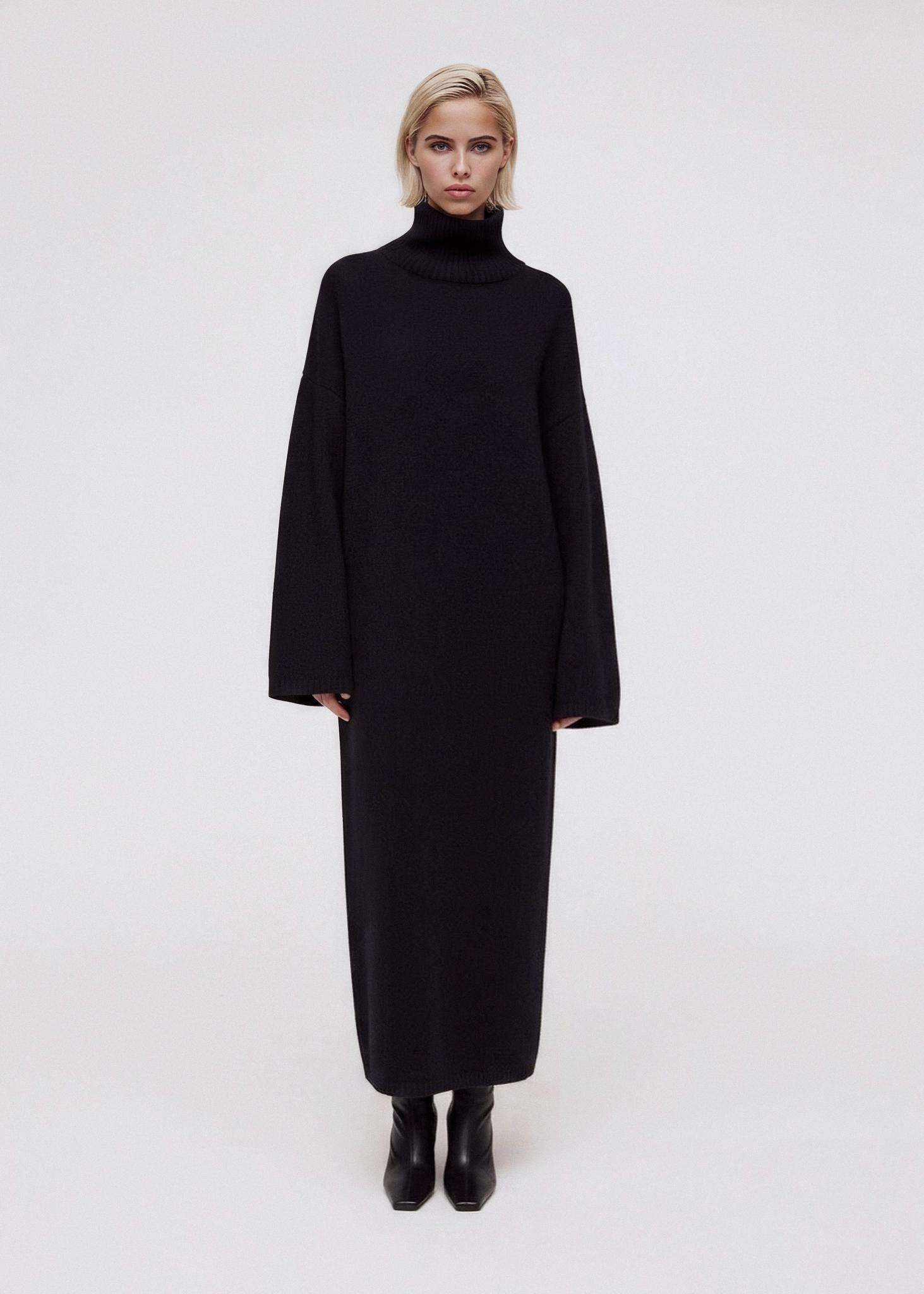 SOLD OUT > Oversized extremely soft 100% cashmere maxi dress Buy