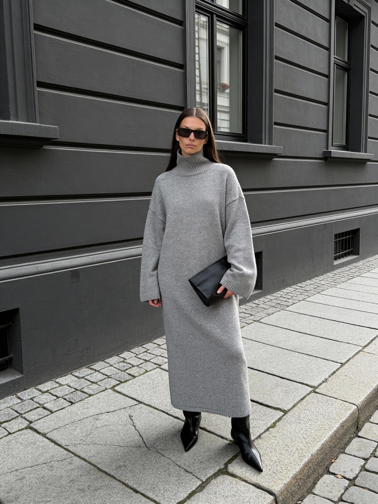 SOLD OUT > Oversized extremely soft 100% cashmere maxi dress Buy from e-shop