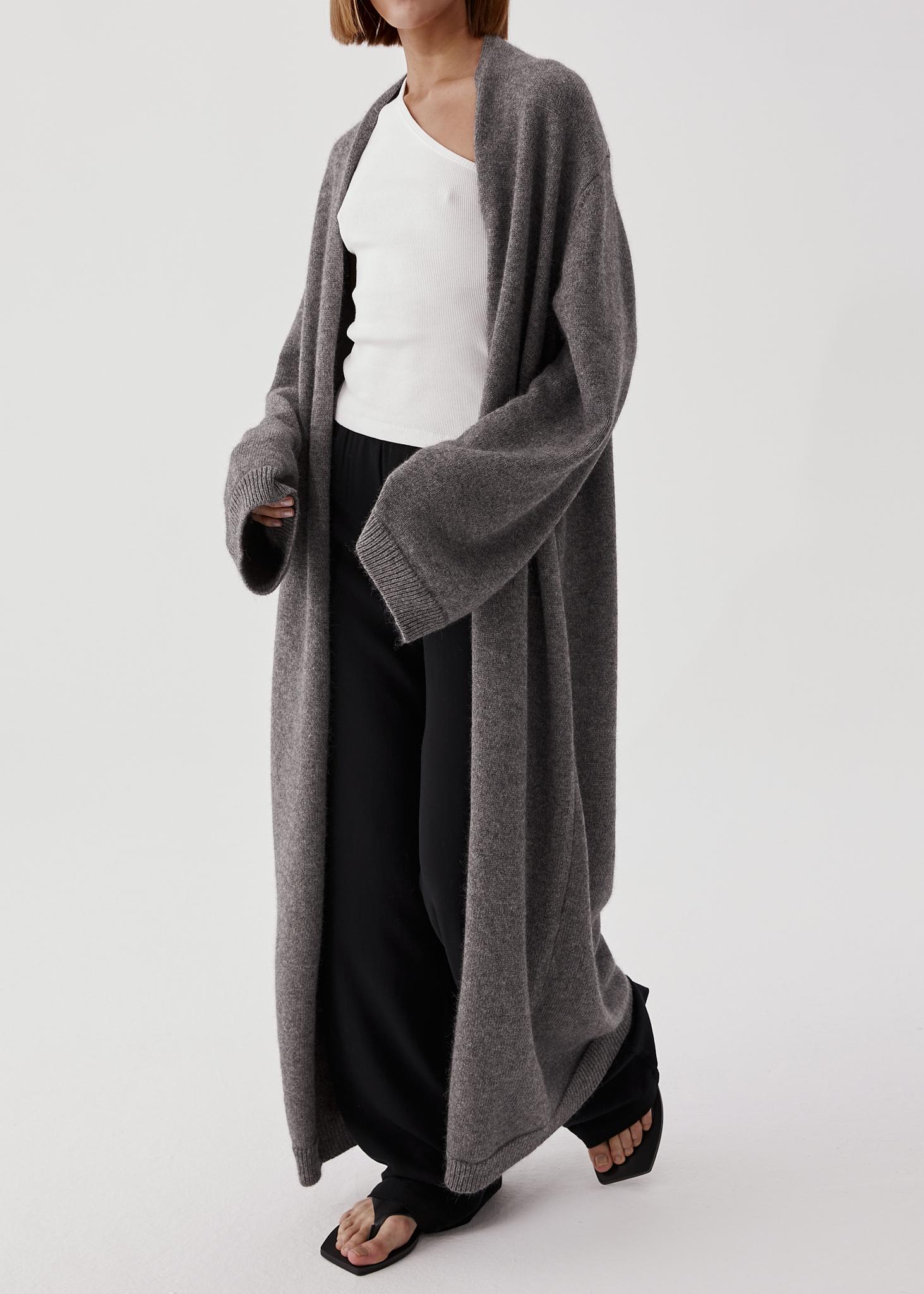 All > 100% cashmere oversized long cardigan - PREORDER Buy from e-shop