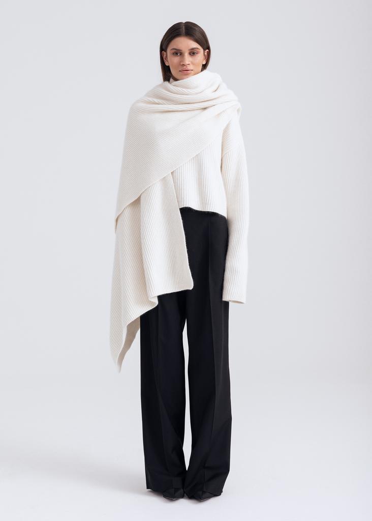 100% premium cashmere maxi scarf