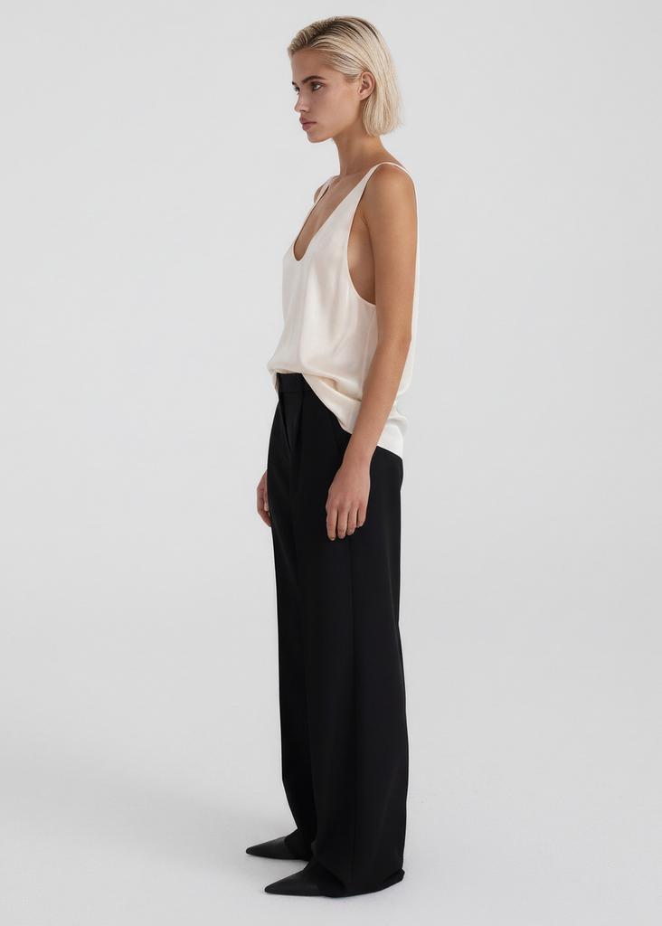 Viscose silk tank top