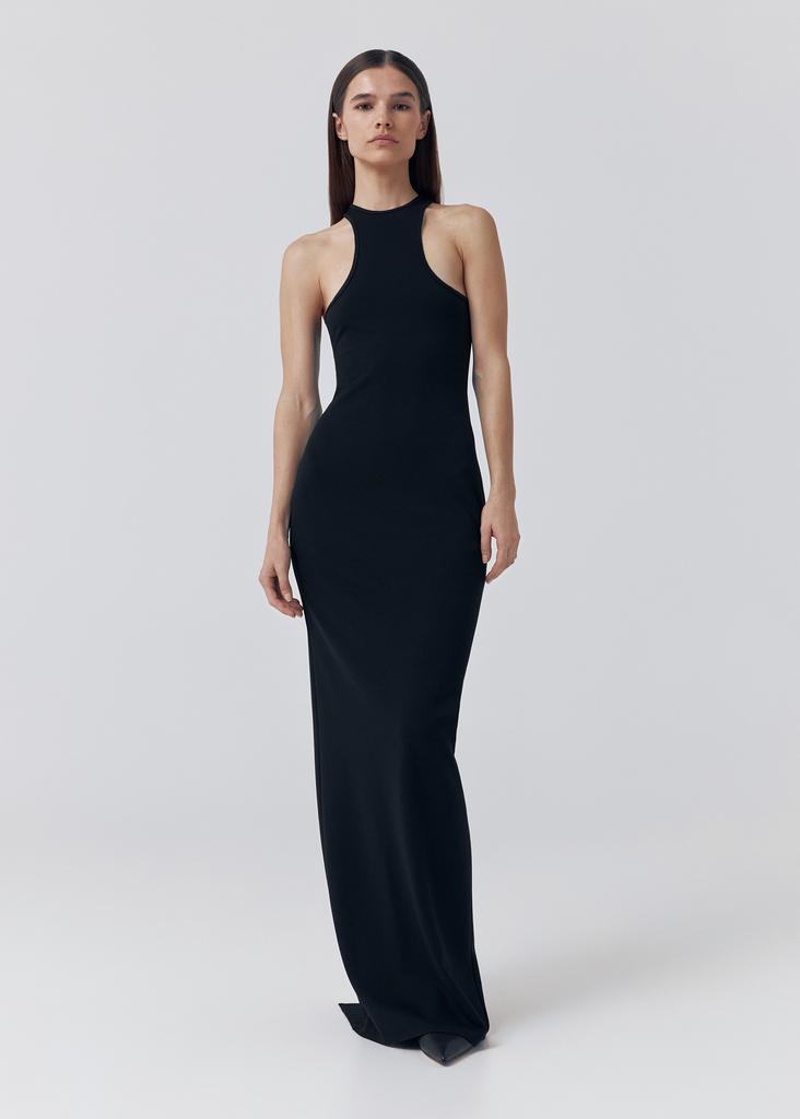 Jersey maxi tank dress