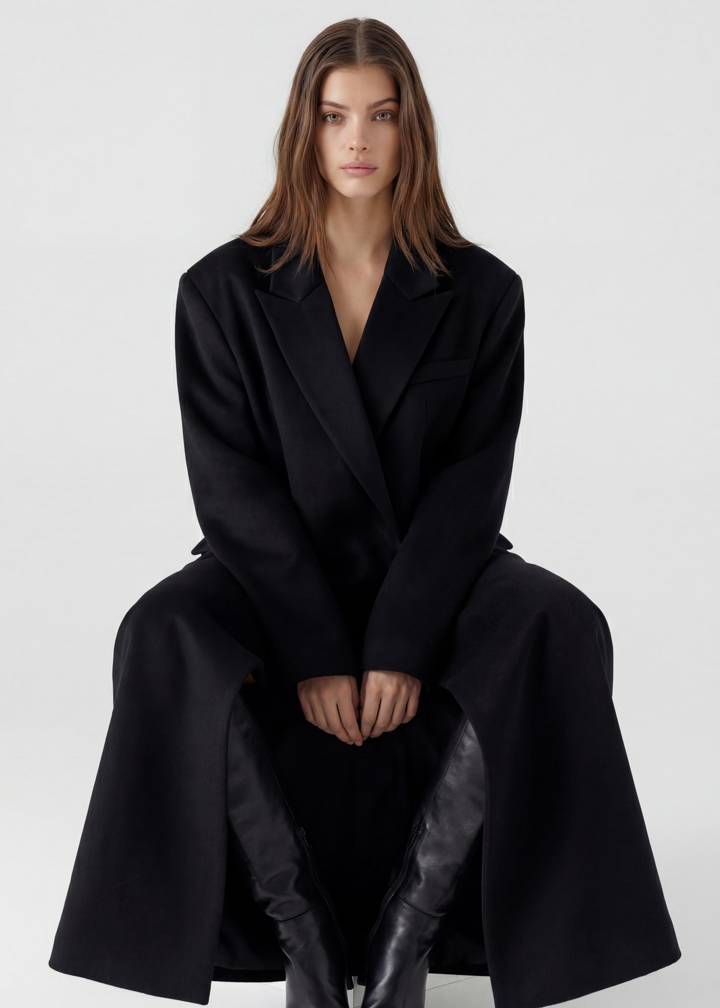 Outerwear > 100% wool maxi coat Buy from e-shop