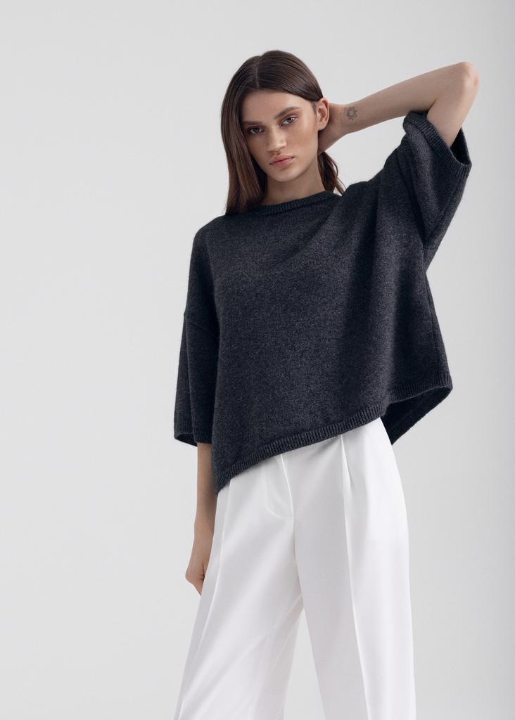 Premium cashmere oversized jumper