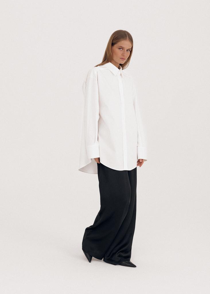 Cotton oversized shirt