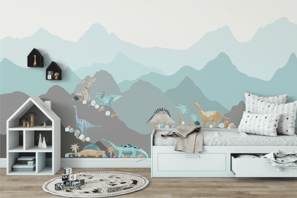 Наклейки на стену "Дино Парк"